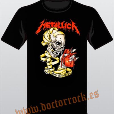 Camiseta Metallica Heart Explosive