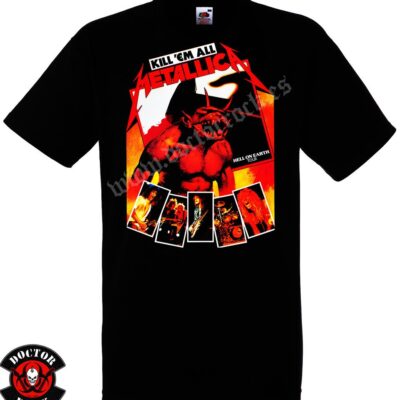 Camiseta Metallica Hell On Earth Tour