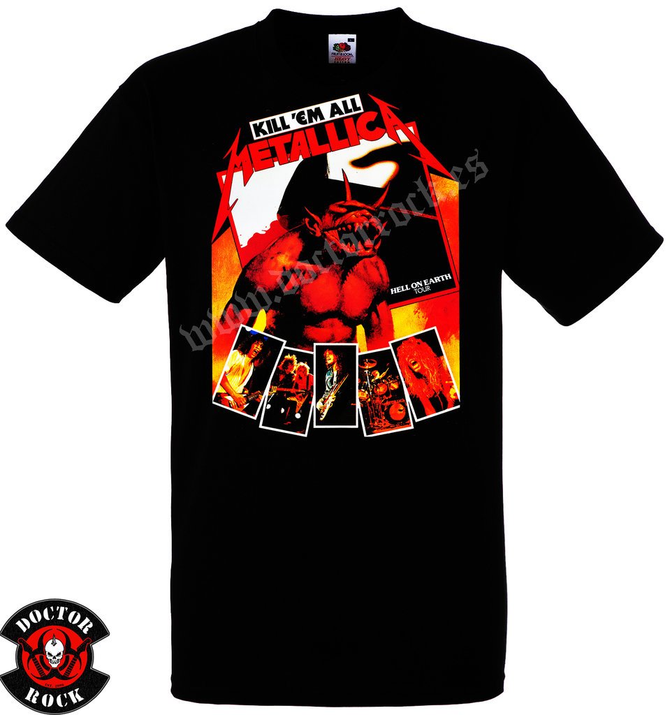Camiseta Metallica Hell On Earth Tour