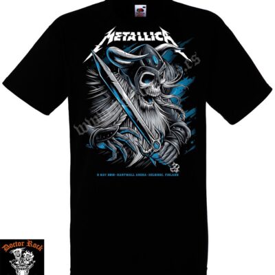 Camiseta Metallica Helsinki 2018