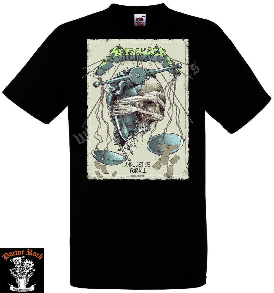 Camiseta Metallica Justice MCMLXXXVIII