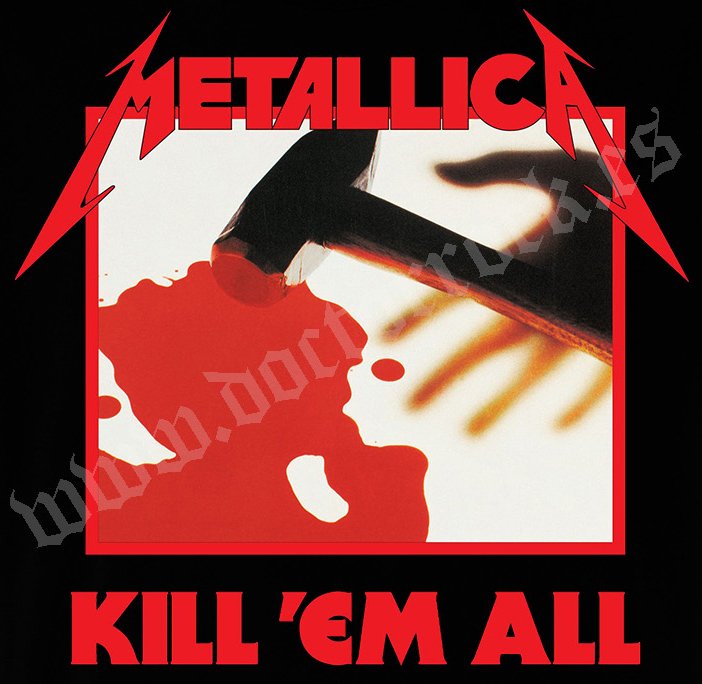 Camiseta Metallica Kill em all - Imagen 2