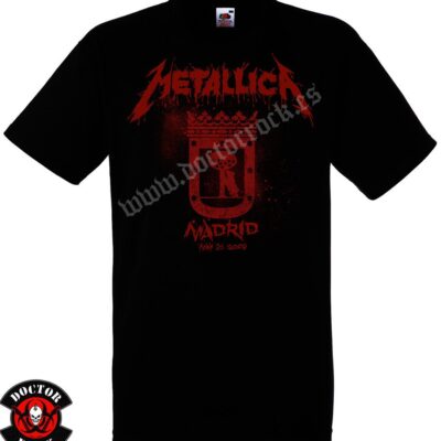 Camiseta Metallica Madrid 2008