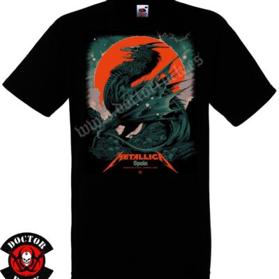 Camiseta Metallica Madrid 2022