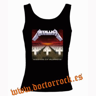 Camiseta Metallica Master Of Puppets Tirantes