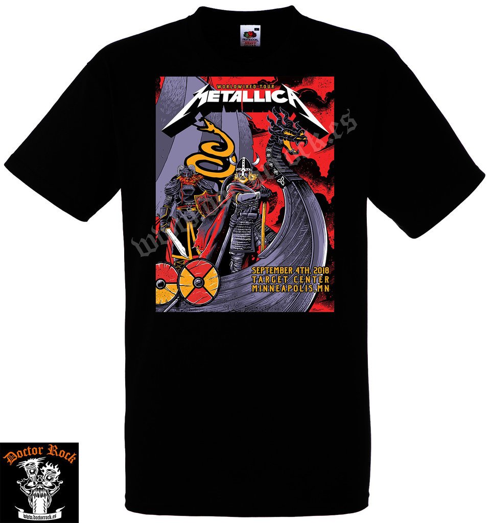 Camiseta Metallica Minneapolis 2018