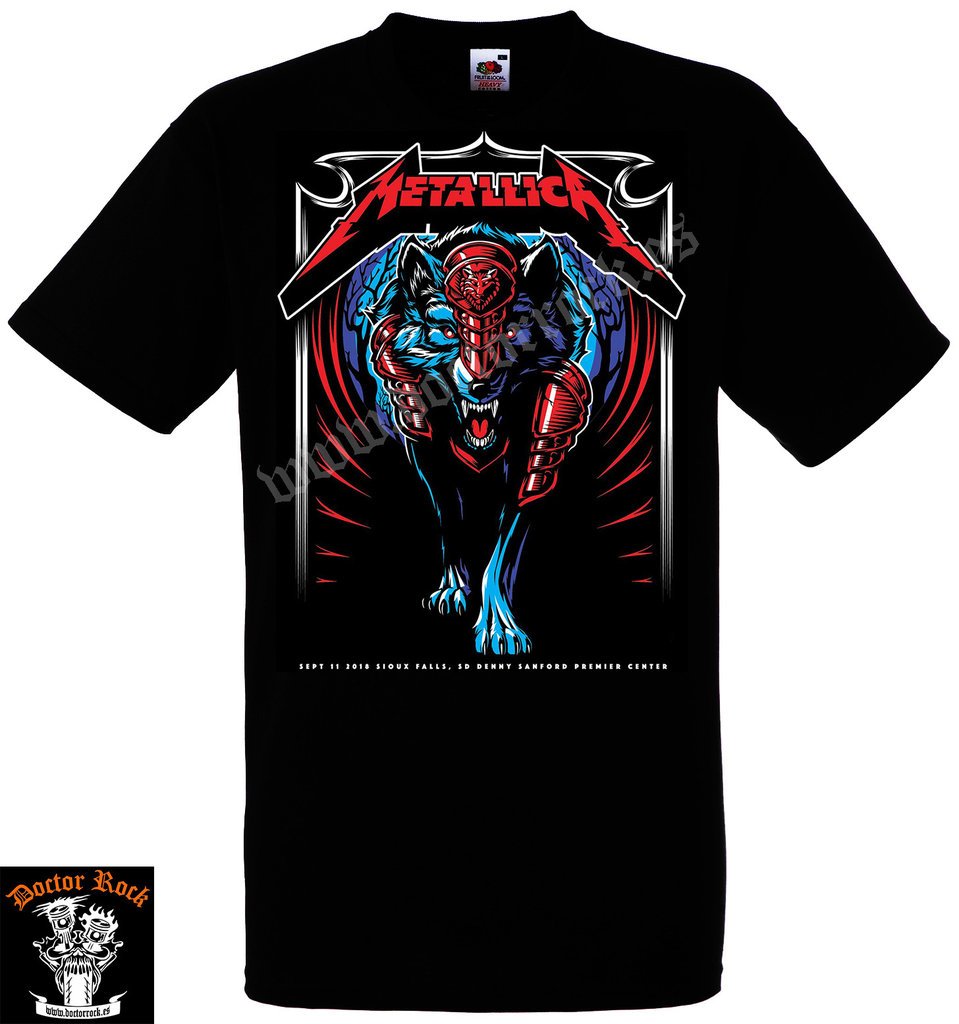 Camiseta Metallica Sioux Falls 2018