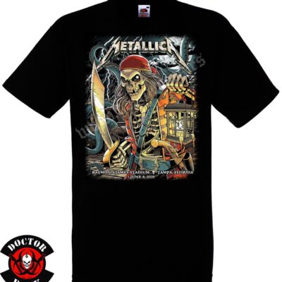Camiseta Metallica 2025 Tampa 8 Junio