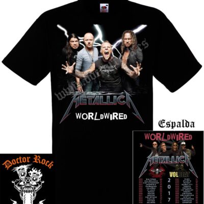 Camiseta Metallica Worldwired 2017