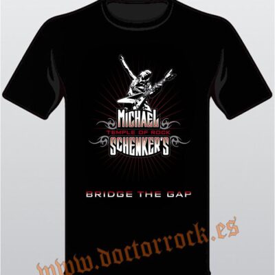 Camiseta Michael Schenker Bridge The Gap