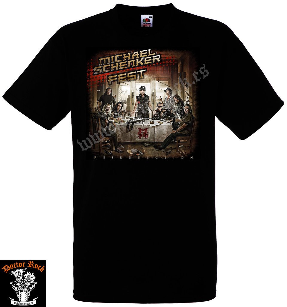 Camiseta Michael Schenker Fest Resurrection