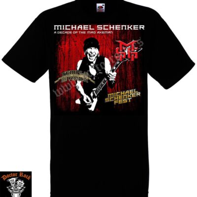 Camiseta Michael Schenker Mad Axeman