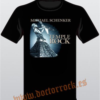Camiseta Michael Schenker Temple of Rock