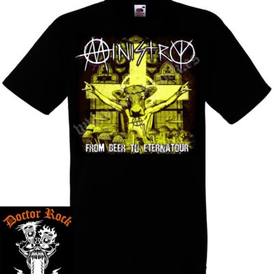 Camiseta Ministry From Beer To Eternatour