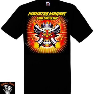 Camiseta Monster Magnet God Says No