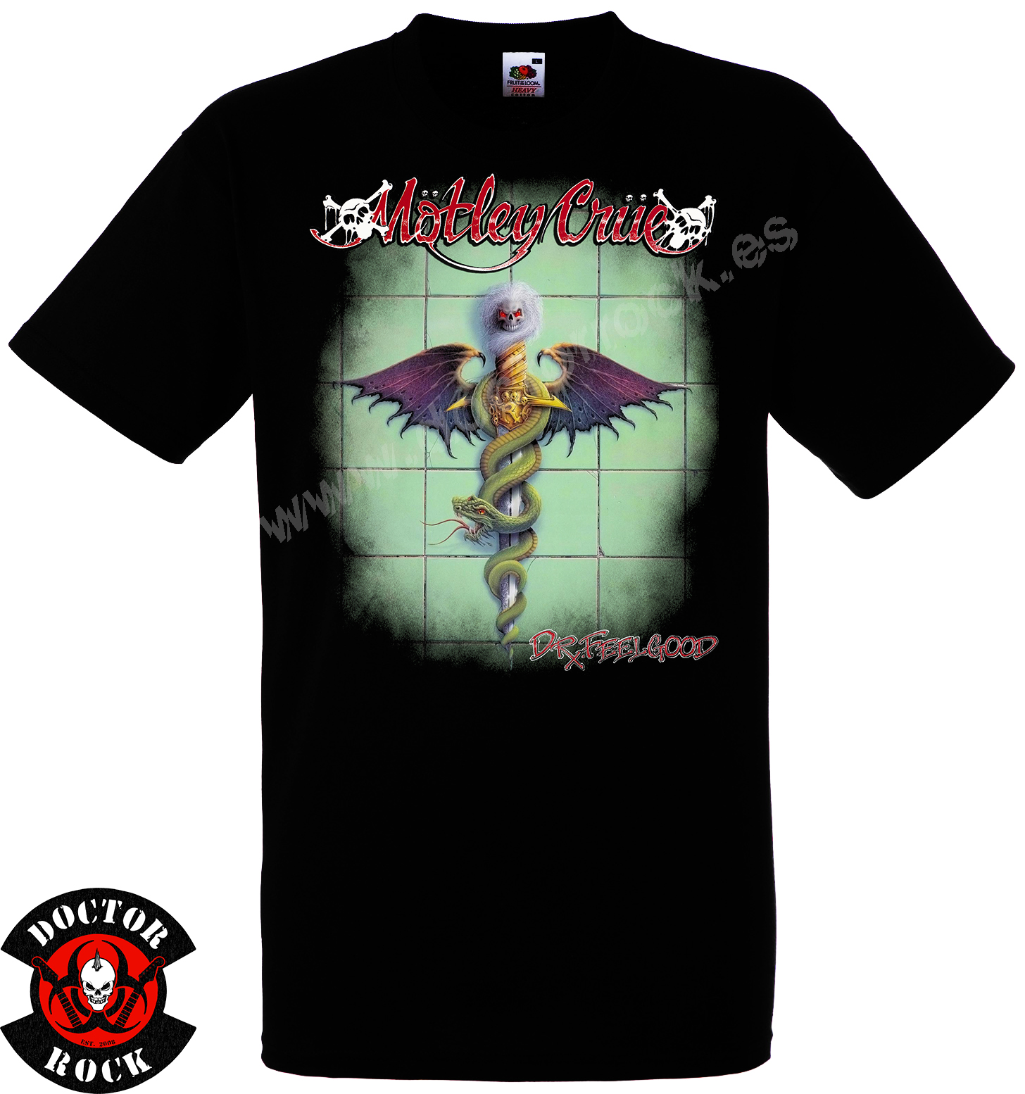 Camiseta Motley Crue Dr Feelgood Album