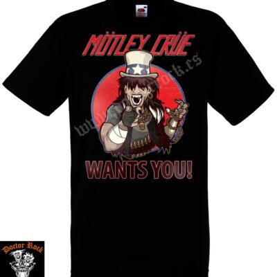 Camiseta Motley Crue Wants You!