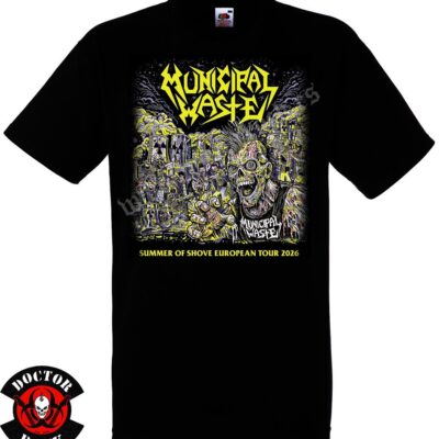 Camiseta Municipal Waste 2026 Tour