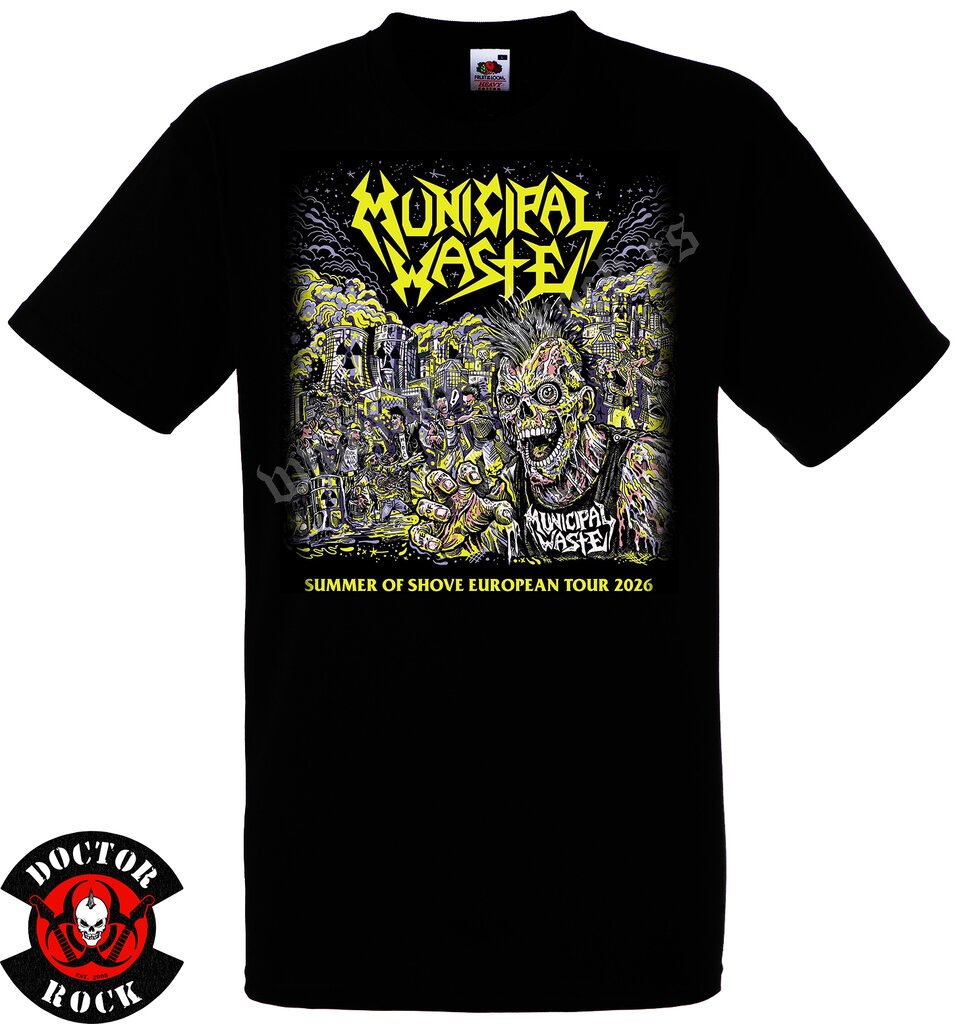 Camiseta Municipal Waste 2026 Tour