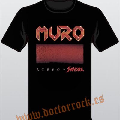 Camiseta Muro Acero Y Sangre