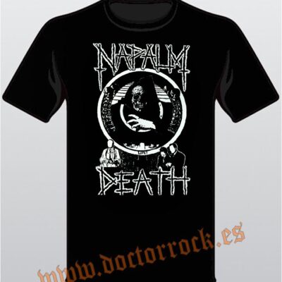 Camiseta Napalm Death Live Corruption