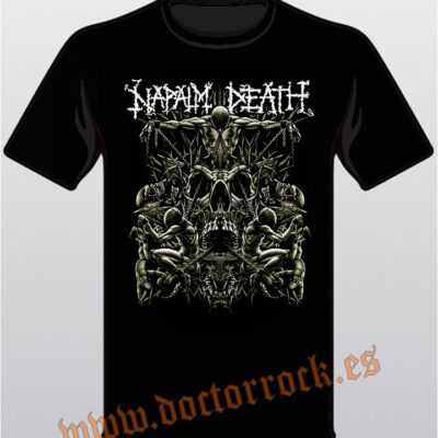 Camiseta Napalm Death Skull