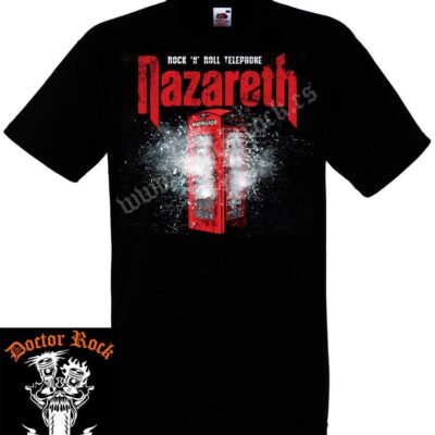 Camiseta Nazareth Rock & Roll Telephone