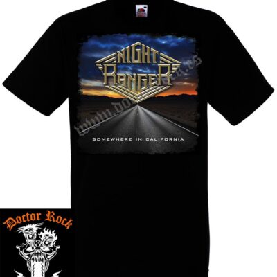 Camiseta Night Ranger Somewhere In California