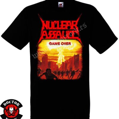 Camiseta Nuclear Assault Game Over