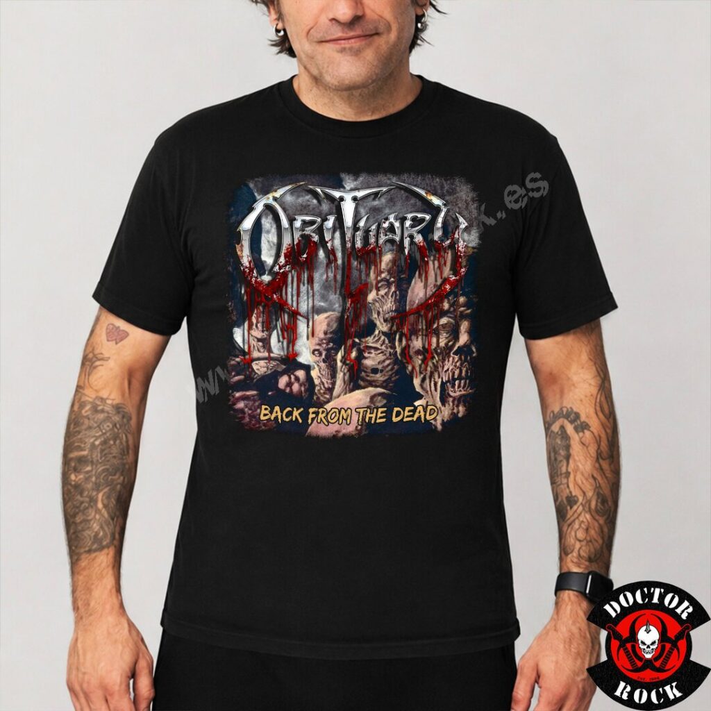Camiseta Obituary Back From The Dead