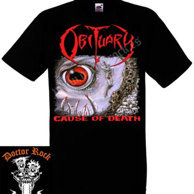 Camiseta Obituary Cause Of Death