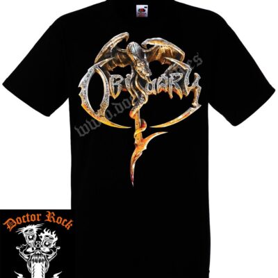 Camiseta Obituary Dragon Logo