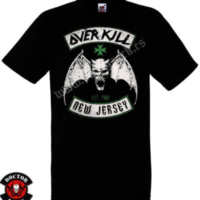 Camiseta Overkill Est 1980
