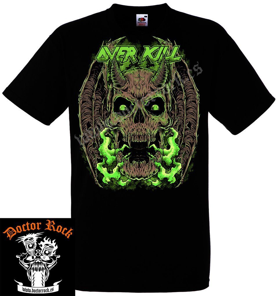 Camiseta Overkill Green Bat