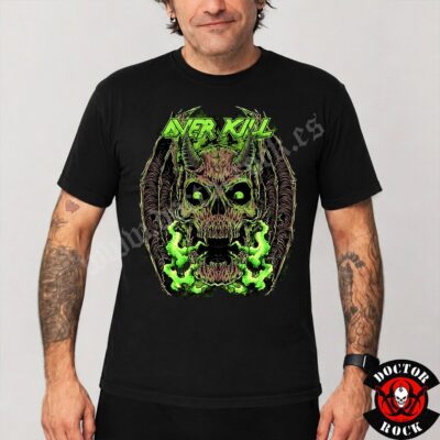 Camiseta Overkill Green Demon