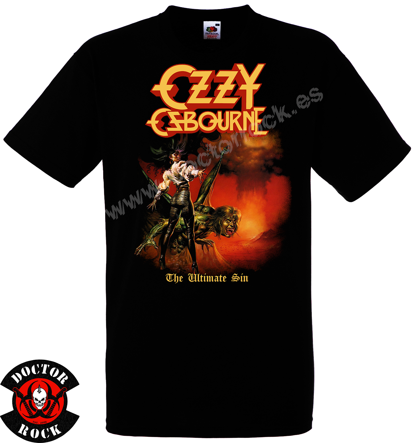 Camiseta Ozzy Osbourne The Ultimate Sin