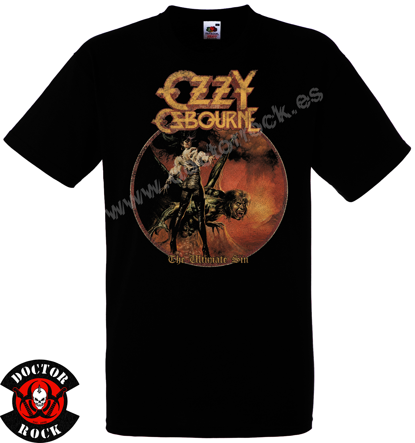 Camiseta Ozzy Osbourne The Ultimate Sin Vintage - Imagen 2