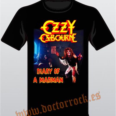 Camiseta Ozzy Osbourne Diary of a Madman