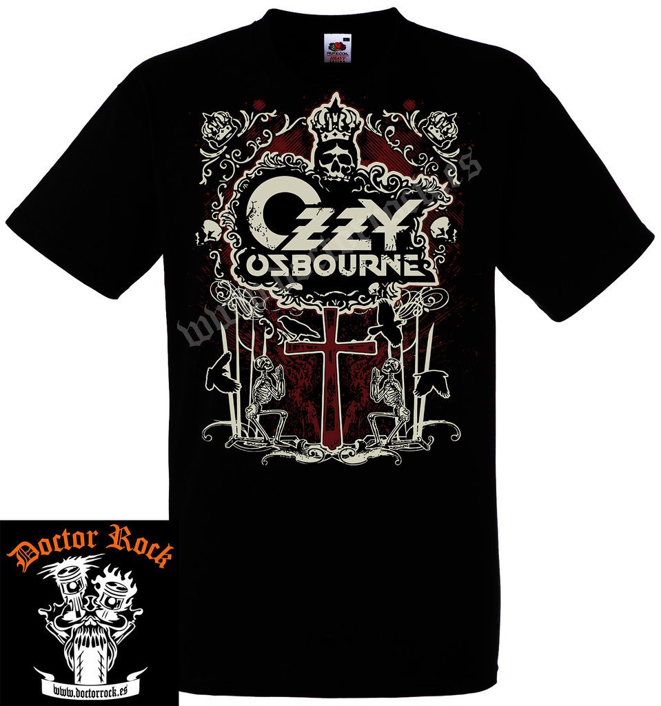 Camiseta Ozzy Osbourne Skeletons