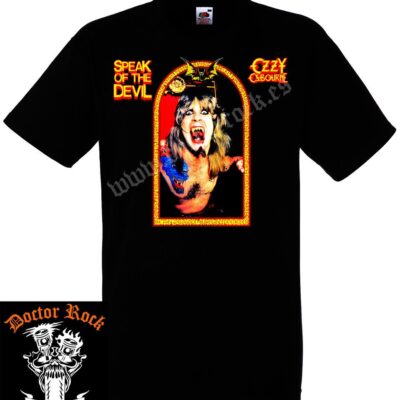 Camiseta Ozzy Osbourne Speak Of The Devil Mod 2