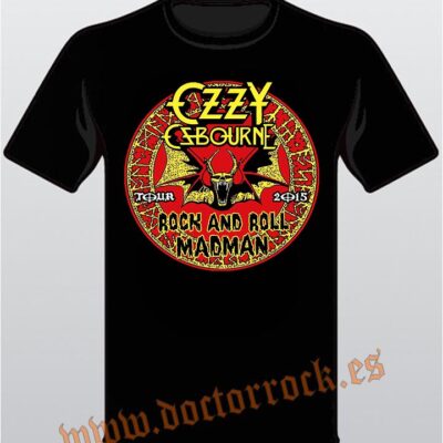 Camiseta Ozzy Osbourne Tour 2015