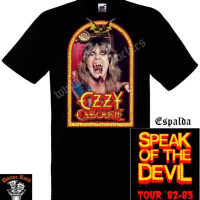 Camiseta Ozzy Osbourne Tour 82-83