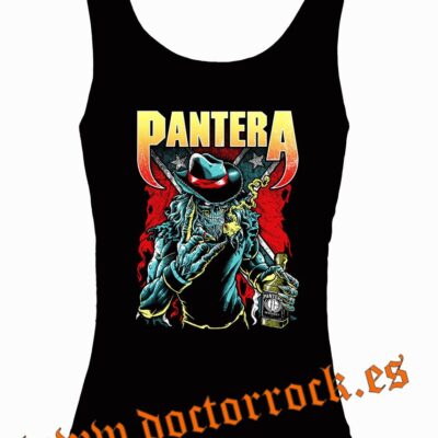 Camiseta Pantera Cowboy Tirantes
