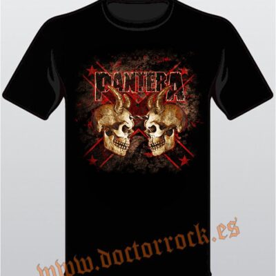 Camiseta Pantera Skulls