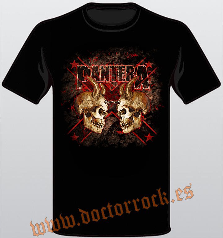 Camiseta Pantera Skulls