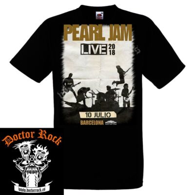 Camiseta Pearl Jam Barcelona 2018