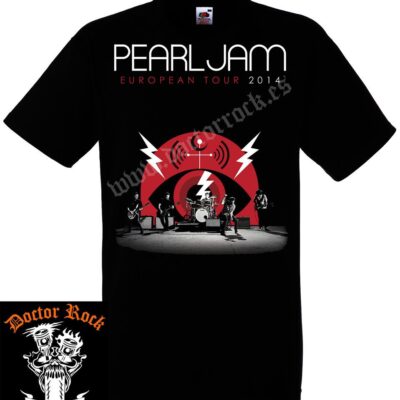 Camiseta Pearl Jam European Tour 2014