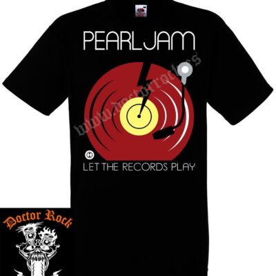 Camiseta Pearl Jam Let The Records Play