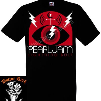 Camiseta Pearl Jam Lightning Bolt