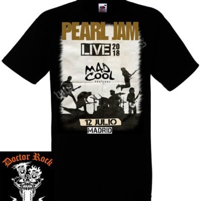 Camiseta Pearl Jam Madrid 2018